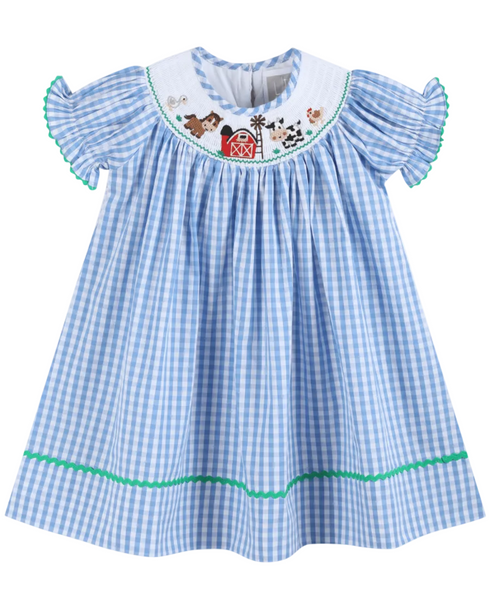 blue-gingham-farm-smocked-bishop-dress-lil-cactus-sophias-styleDress-1
