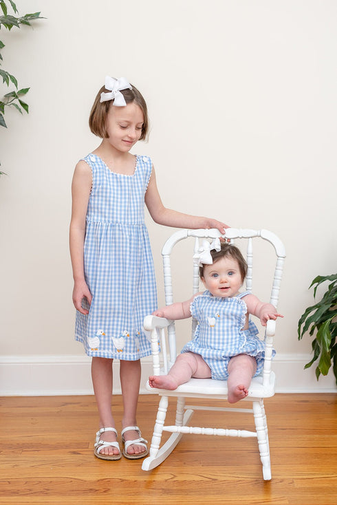 blue-gingham-goose-lace-bow-ruffle-romper-lil-cactus-sophias-style-4