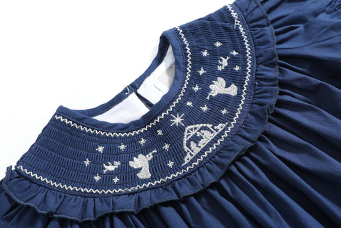 blue-nativity-smocked-ruffle-bishop-dress-lil-cactus-sophias-style-3