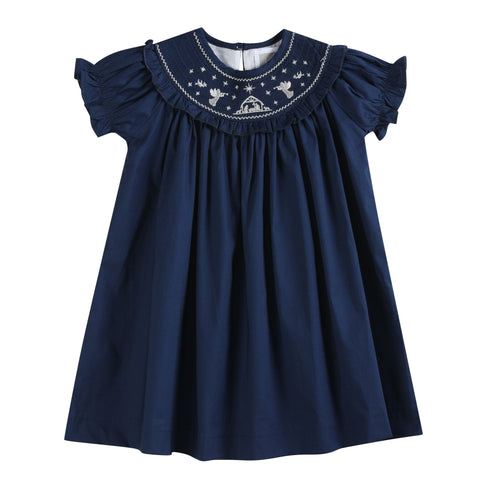 blue-nativity-smocked-ruffle-bishop-dress-lil-cactus-sophias-styleDress-1