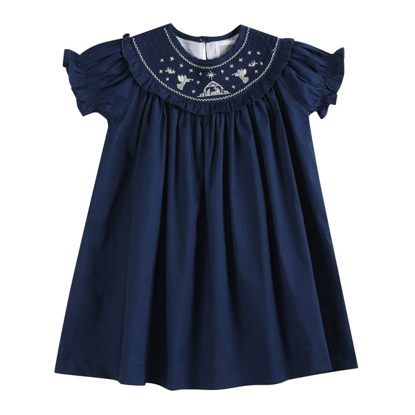 blue-nativity-smocked-ruffle-bishop-dress-lil-cactus-sophias-styleDress-1