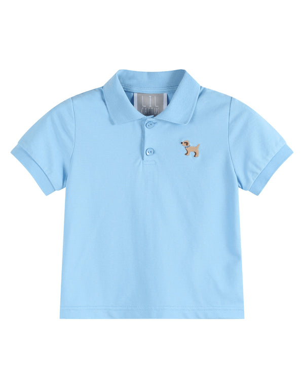 blue-puppy-golf-polo-shirt-lil-cactus-sophias-styleShirt-1