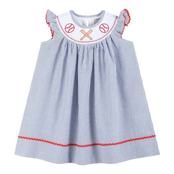 blue-seersucker-baseball-smocked-bishop-dress-lil-cactus-sophias-styleBishop Dress-1