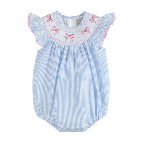 blue-seersucker-bow-smocked-flutter-bubble-romper-lil-cactus-sophias-style-1