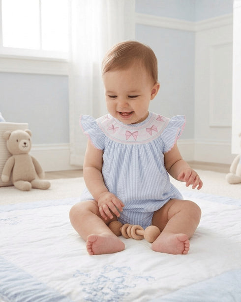 blue-seersucker-bow-smocked-flutter-bubble-romper-lil-cactus-sophias-style-2