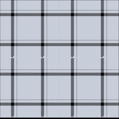 the-printed-bonnet-blue-grid Lovely Littles - Sophia's StyleBonnet-1