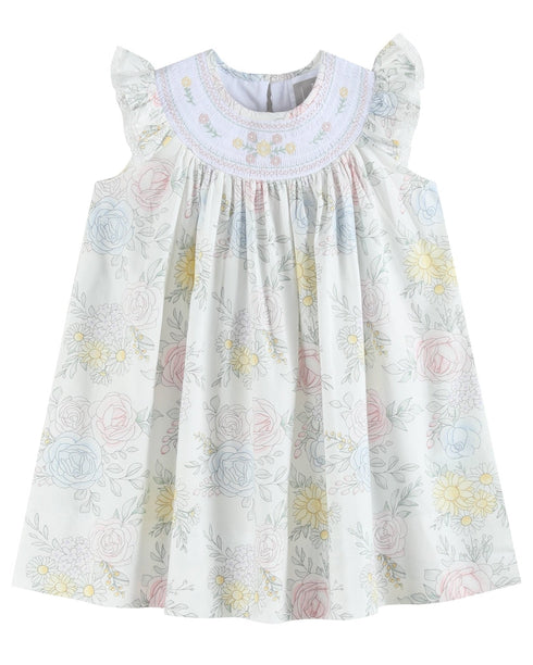 bouquet-floral-smocked-bishop-dress-lil-cactus-sophias-styleBishop Dress-1