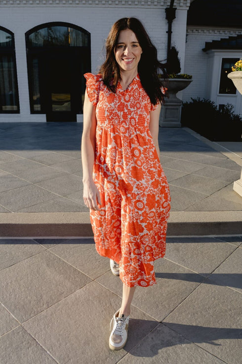 game-day-maxi-dress-orange Briton Court - Sophia's Style-3