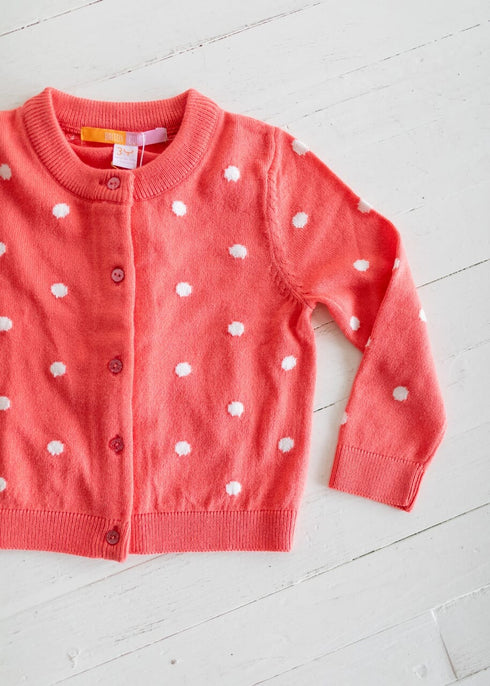 girls-evelyn-cardigan-pink-polka-dot Briton Court - Sophia's Style-2