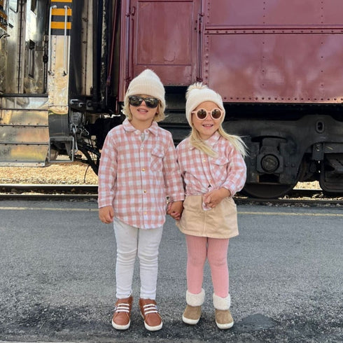 brown-ari-boot Little Love Bug - Sophia's Style-Kids Shoes-size-9 (Barefoot Sole)-