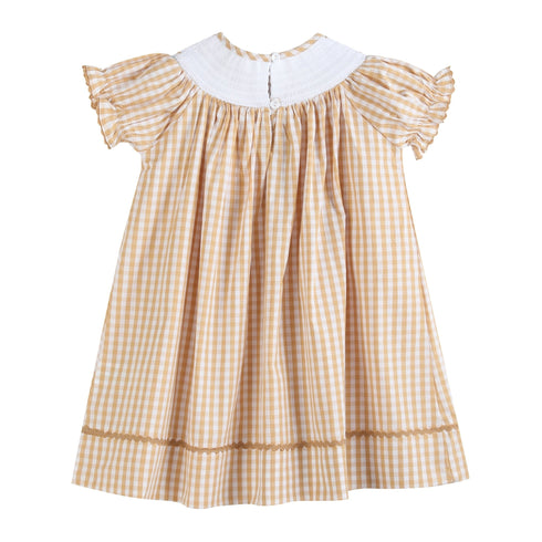 brown-gingham-football-smocked-bishop-dress-lil-cactus-sophias-style-3