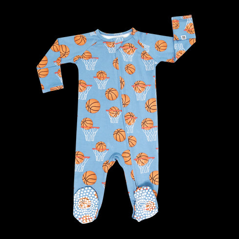 Buckets Zipper Footie