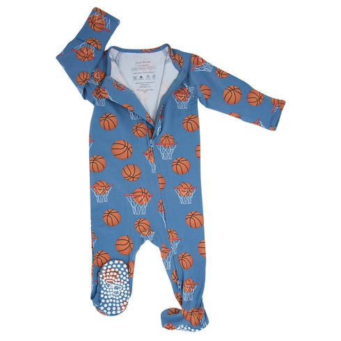 Buckets Zipper Footie