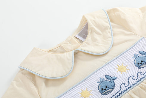 buttercream-yellow-whale-smocked-collared-bubble-romper-lil-cactus-sophias-style-2
