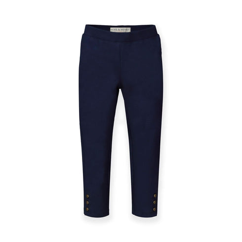button-cuff-ponte-pant-navy-baby Hope & Henry - Sophia's StylePants-1