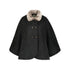 button-front-cape-with-faux-fur Sophia's StyleOuterwear-1