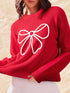bow-embellished-ribbed-sweater-Sophia's Style-3