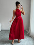 pleated-halter-neck-tie-waist-maxi-dress-OhSoStyled-Sophia's-Style-4