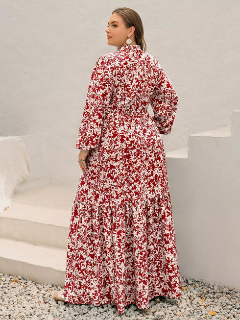 plus-size-floral-print-long-sleeve-maxi-dress-OhSoStyled-Sophia's-Style-8