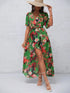printed-surplice-short-sleeve-maxi-dress OhSoStyled - Sophia's Style in Green-11