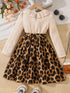 childrens-leopard-print-ruffle-collar-long-sleeve-dress-ohso-kids-sophias-style-2