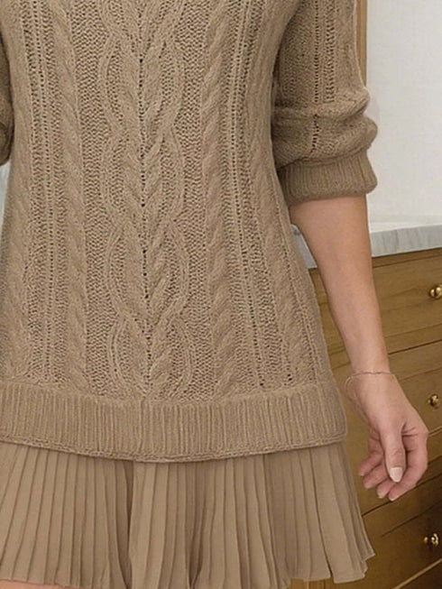 full-size-cable-knit-pleated-hem-sweater-dress-plus-size-OhSoStyled-Sophia's-Style-8