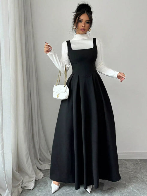 sleeveless-a-line-maxi-dress-with-square-neckline-OhSoStyled-Sophia's-Style-3