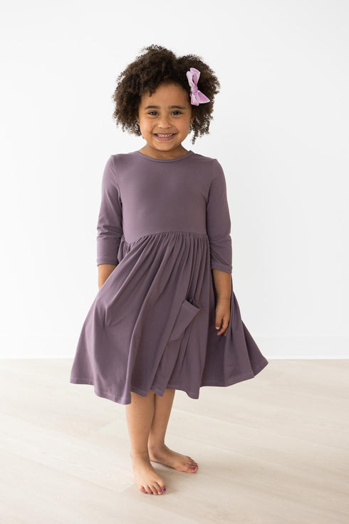vintage-violet-3-4-pocket-twirl-dress Mila & Rose - Sophia's Style--3T--4