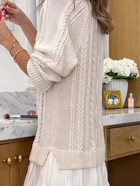 full-size-cable-knit-pleated-hem-sweater-dress-plus-size-OhSoStyled-Sophia's-Style-3