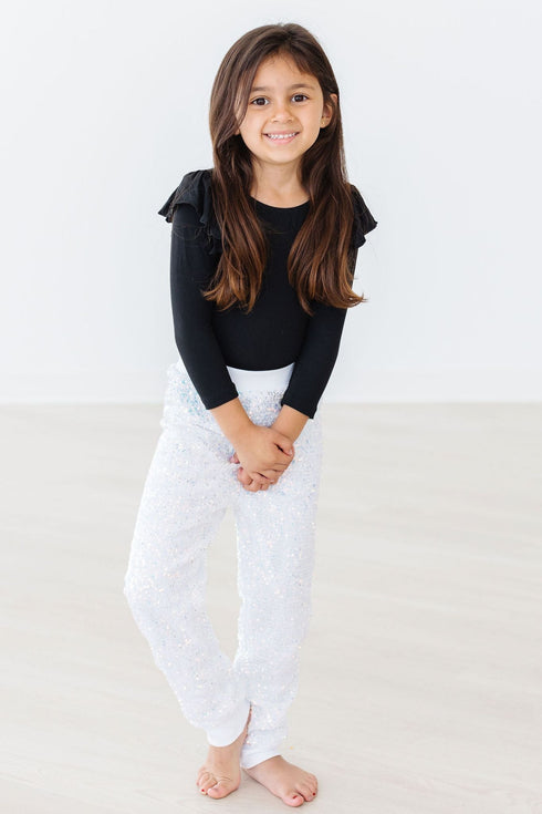 black-l-s-flutter-sleeve-leotard Mila & Rose - Sophia's Style--12-24M--2