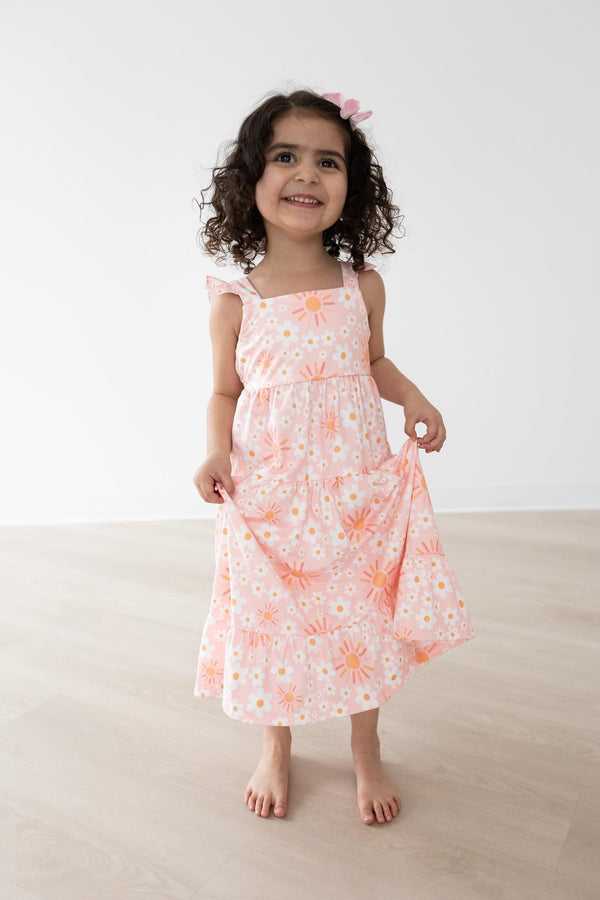 sweet-sunny-ruffle-maxi-dress Mila & Rose - Sophia's Style-Sweet & Sunny Ruffle Maxi Dress-2T--1