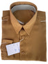Camel Rafael Boys Microfiber Long Sleeve Dress Shirt 2T-16