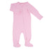 Candy Pink Zipper Footie
