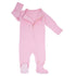 Candy Pink Zipper Footie