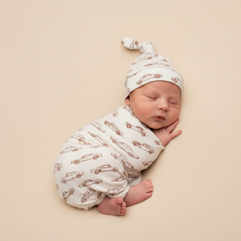 organic-swaddle-blanket-hat-set-cars-makemake-organics-sophias-style-3