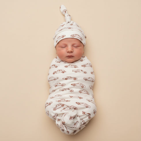 organic-swaddle-blanket-hat-set-cars-makemake-organics-sophias-styleBlanket Set-1