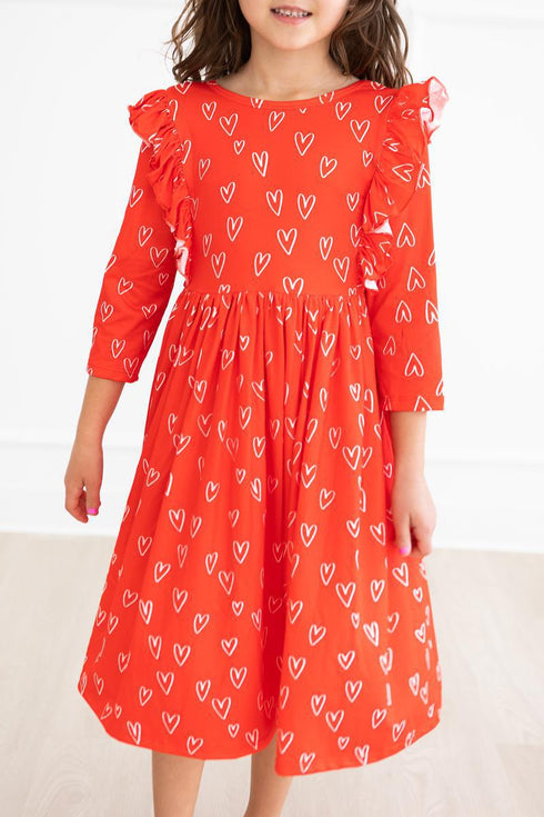 roses-are-red-ruffle-twirl-dress Mila & Rose - Sophia's Style--4T--5