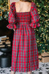plaid-smocked-flounce-sleeve-midi-dress-OhSoStyled-Sophia's-Style-5