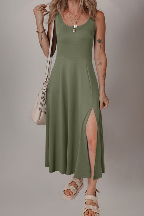 side-slit-scoop-neck-wide-strap-dress OhSoStyled - Sophia's Style-12