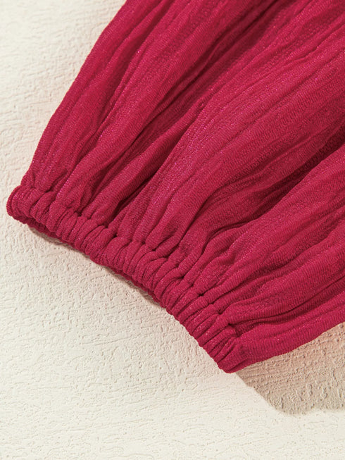 textured-ruffled-trim-loose-fit-mini-dress-OhSoStyled-Sophia's-Style-11