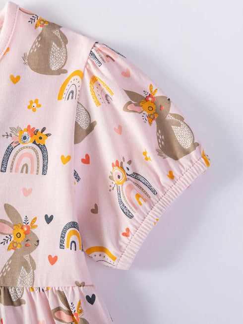 childrens-tiered-bunny-rainbow-print-casual-dress-ohso-kids-sophias-style-5