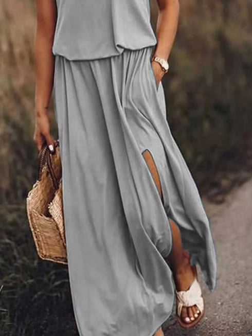 full-size-round-neck-sleeveless-slit-maxi-dress-plus-size-OhSoStyled-Sophia's-Style-12