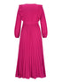 pleated-surplice-tie-waist-maxi-dress Sophia's Trends - Sophia's Style--