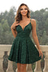 sequin-spaghetti-strap-dress Sophia's Trends - Sophia's Style-Green-XS