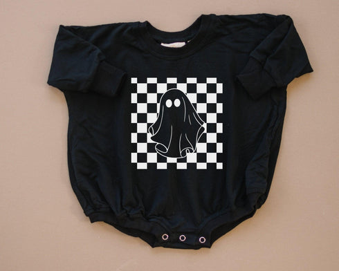 checkered-ghost-bamboo-sweatshirt-romper- at Sophia's Style-7