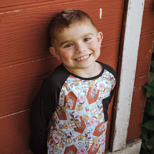 christmas-farm-t-shirt-just-for-littles®️ - Sophia's Style Baby & Toddler Tops-1