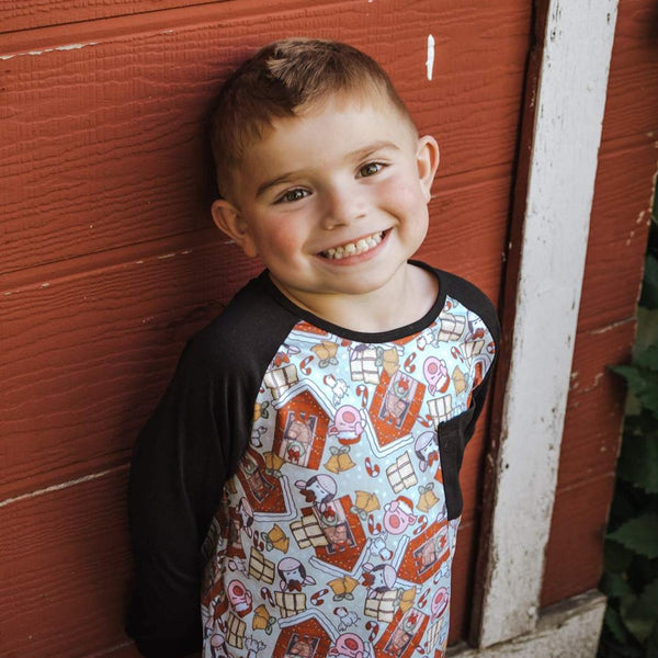 christmas-farm-t-shirt-just-for-littles®️ - Sophia's Style Baby & Toddler Tops-1