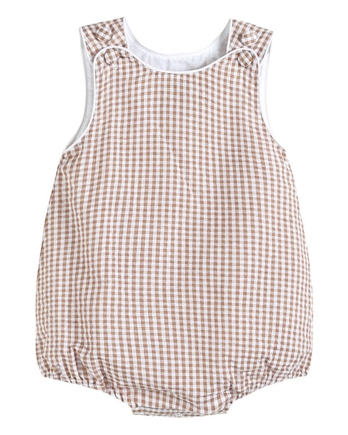 classic-brown-gingham-bubble-romper-lil-cactus-sophias-styleRomper-1