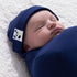 indigo-blue-bamboo-swaddle-beanie-set- at Sophia's Style-2
