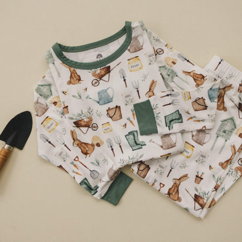 cottontail-garden-2pc-bamboo-pajama-set Little Joy Co - Sophia's Style-4